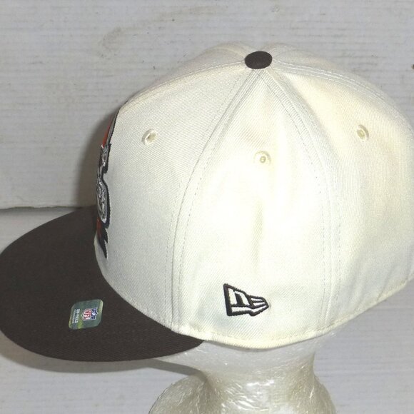 New Era 59Fifty Cleveland Browns AFC Fitted Embroidered Hat Size: 7 3/8 READ - Picture 5 of 9